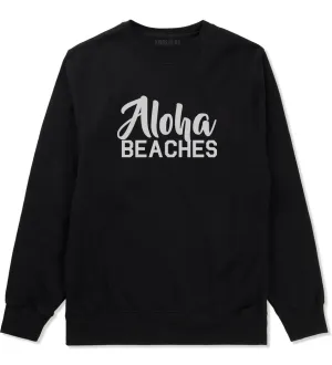 Aloha Beaches Mens Crewneck Sweatshirt