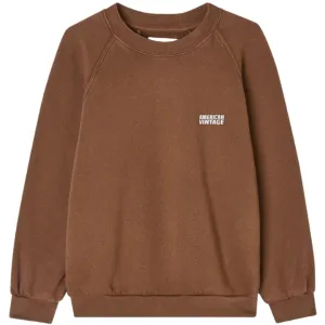 American Vintage Marron Glace Vintage Izubird Sweatshirt