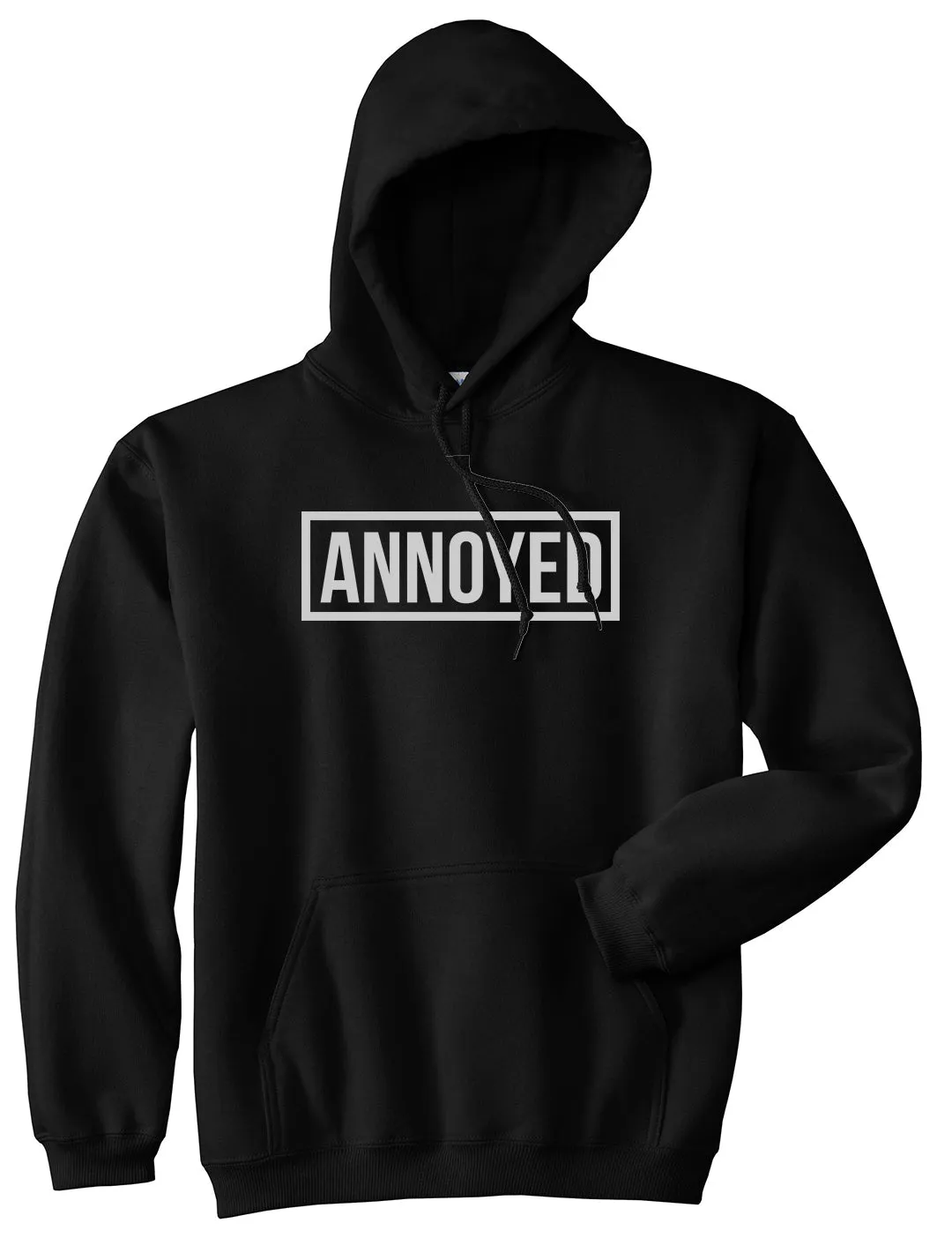 Annoyed Mens Pullover Hoodie