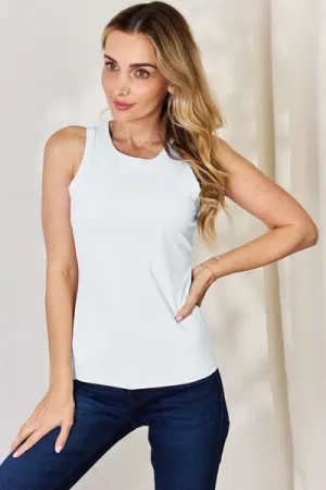 Basic Round Neck Slim Tank