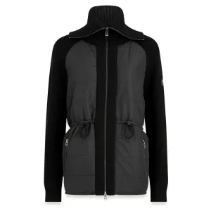 Belstaff Path Ladies Zip Cardigan in Black