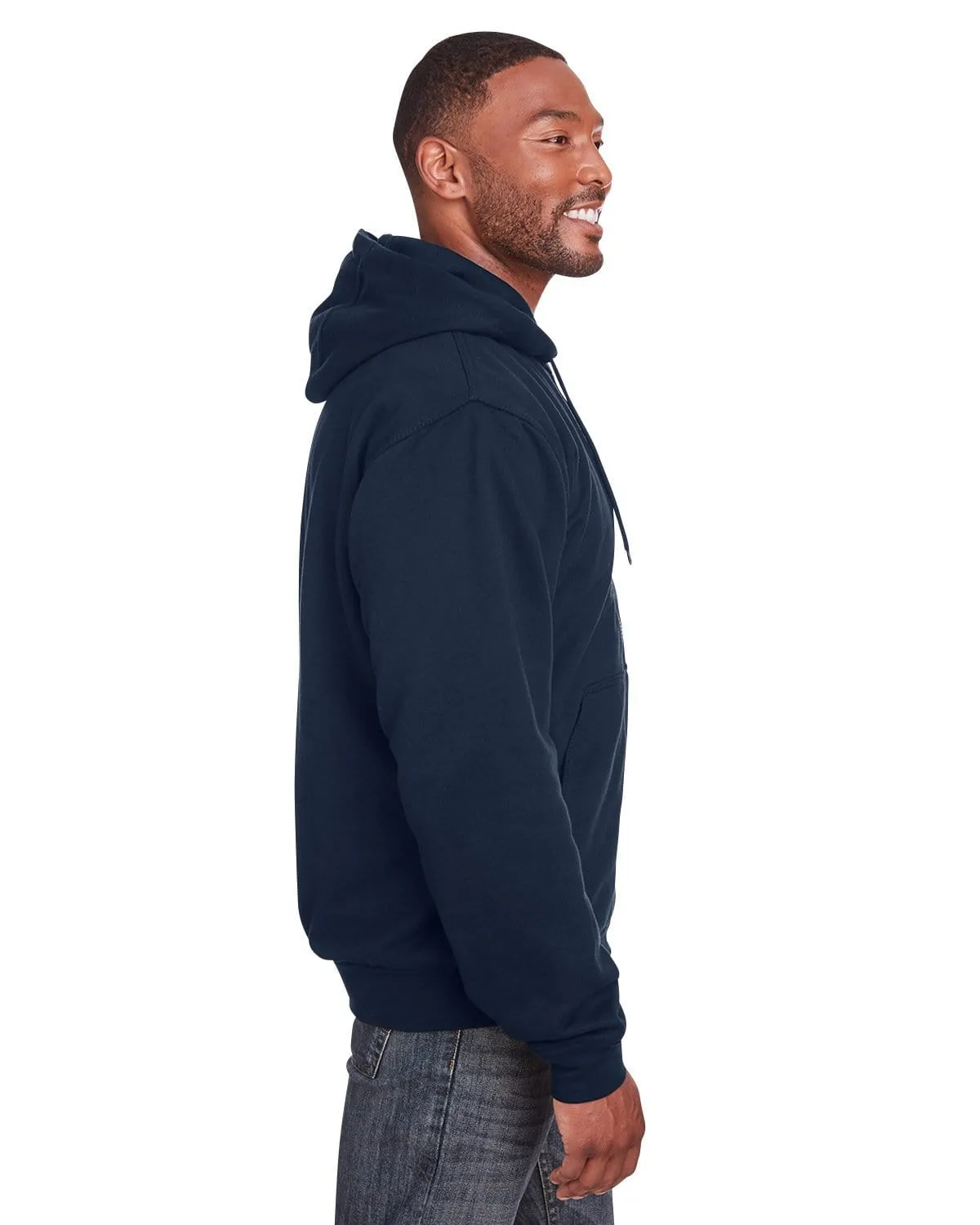 Berne - Men's Heritage Thermal-Lined Full-Zip Hooded Sweatshirt