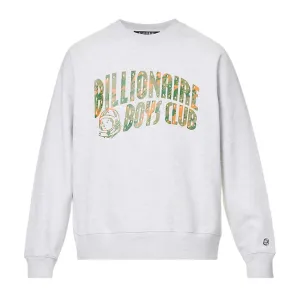 Billionaire Boys Club Camo Arch Logo Heather Ash Sweatshirt