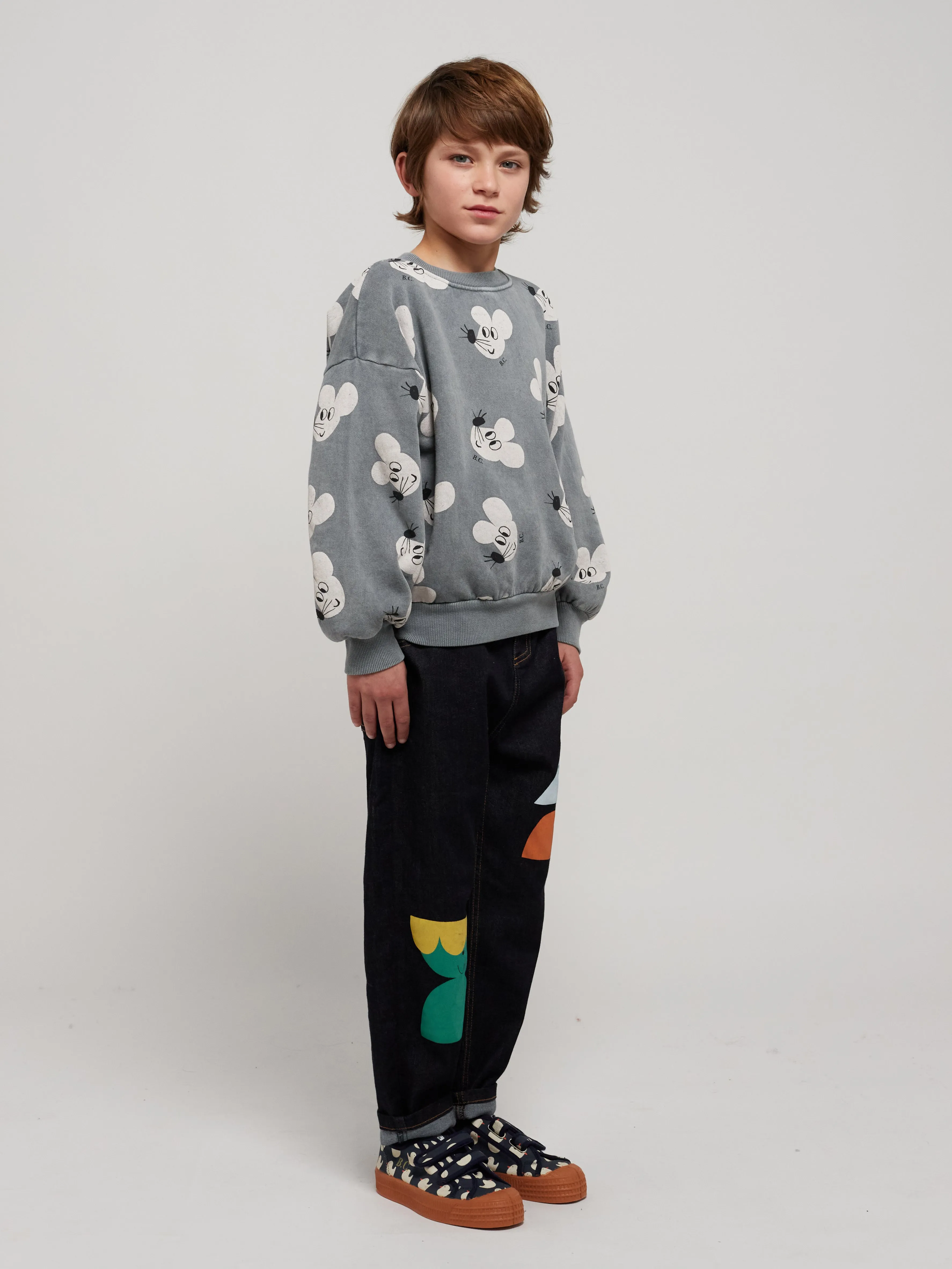 Bobo Choses Mouse all over sweatshirt