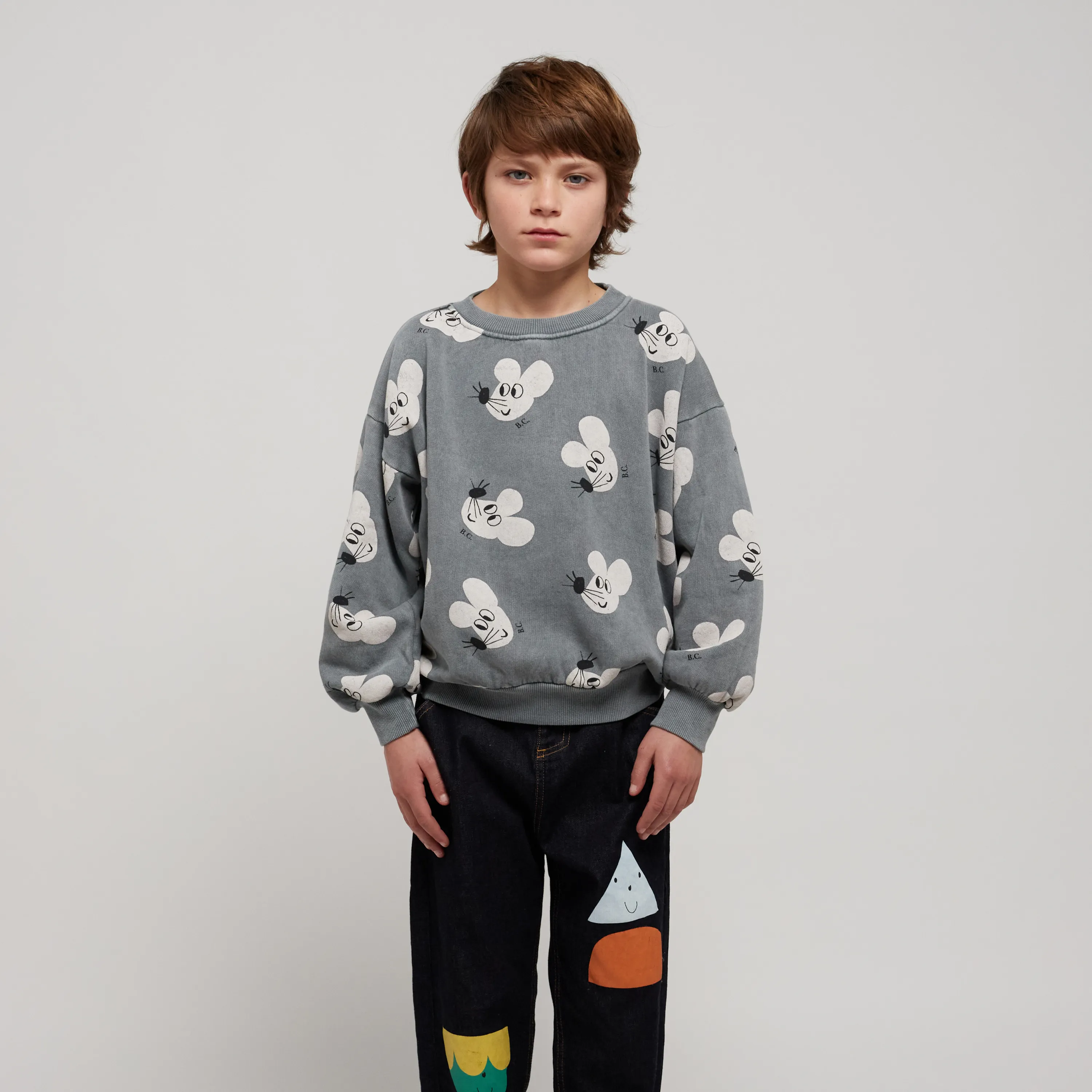 Bobo Choses Mouse all over sweatshirt