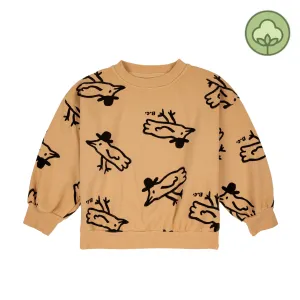 Bobo Choses Mr Birdie All Over Sweatshirt