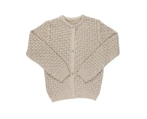 cardigan crochet - natural