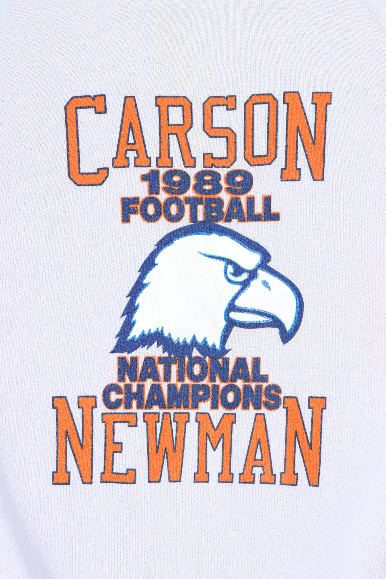 Carson-Newman Eagles 1989 College Football Sweatshirt USA Made (L)