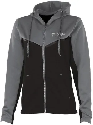 Charles River Ladies Seaport Full Zip Hoodie