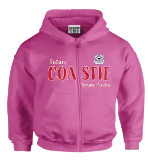 Coast Guard Toddler Full Zip Hoodie Sweatshirt