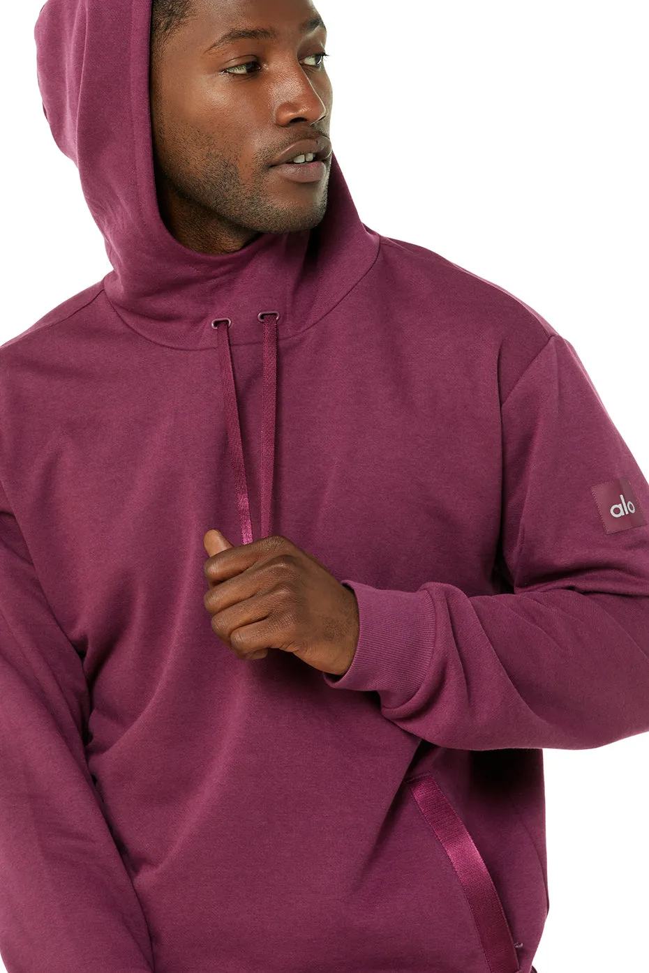 Highline Hoodie - Varsity Cardinal