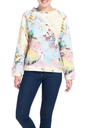 JANE CARR Jungle Pastel Sweater