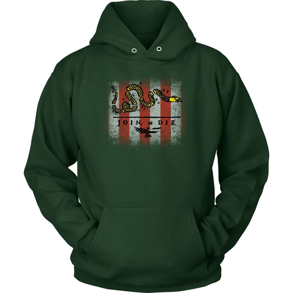 Join or Die Unisex Hoodie