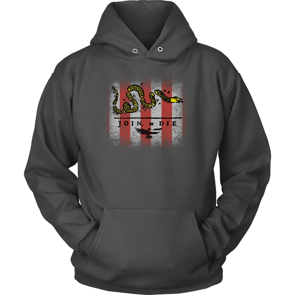 Join or Die Unisex Hoodie