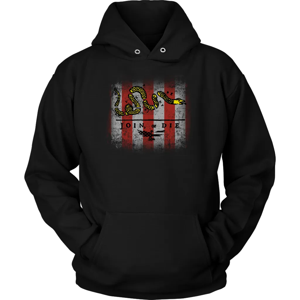 Join or Die Unisex Hoodie