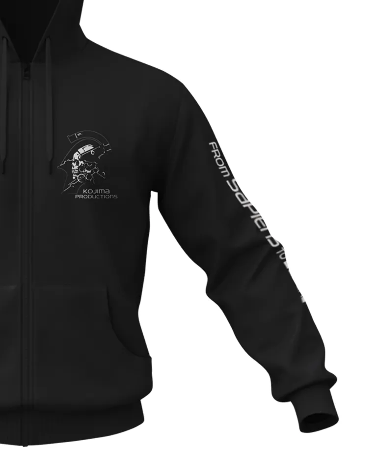 KOJIMA PRODUCTIONS LUDENS II Art Zip Hoodie