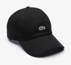 Lacoste Mens Contrast Strap And Crocodile Cotton Cap