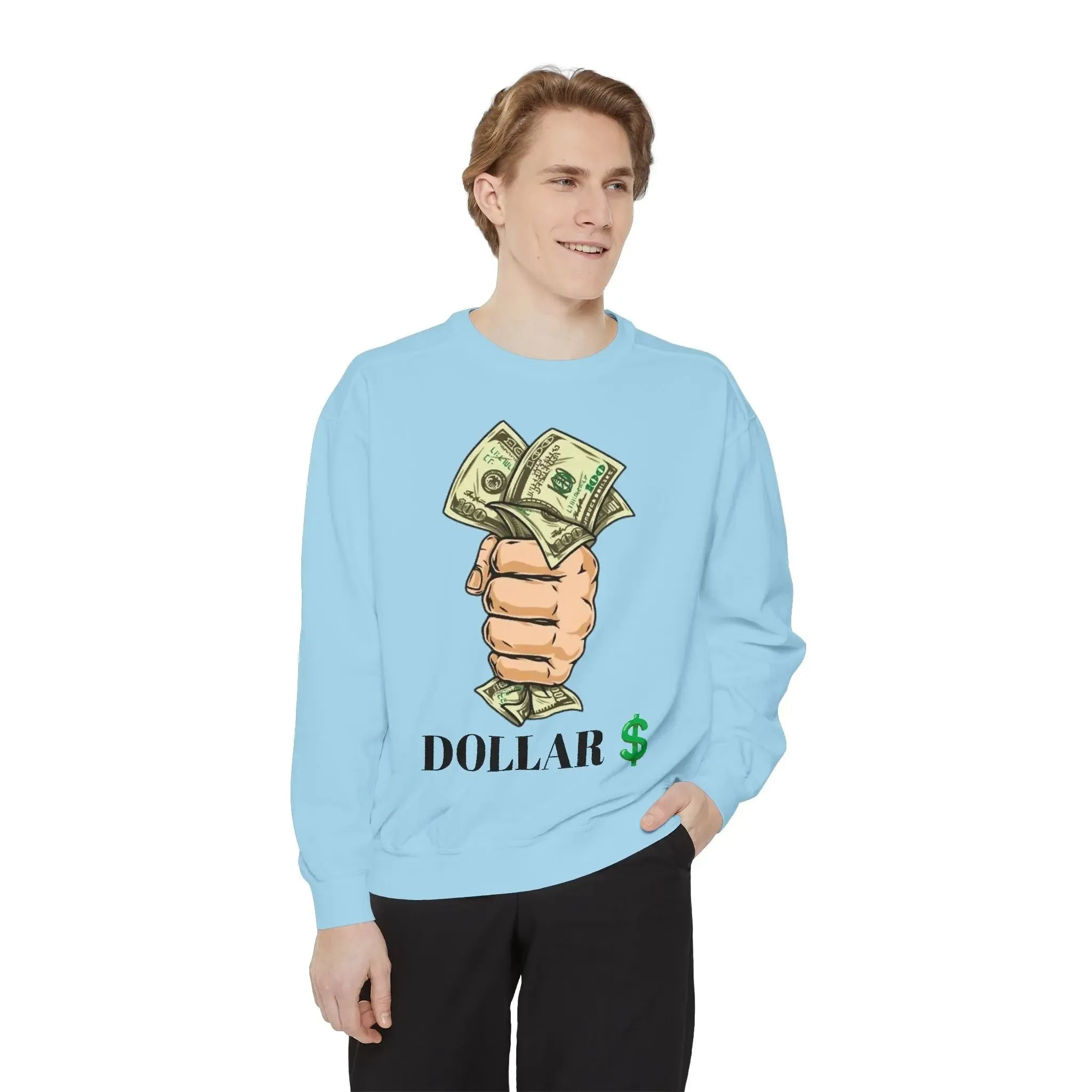 MENS DOLLAR Garment-Dyed Sweatshirt