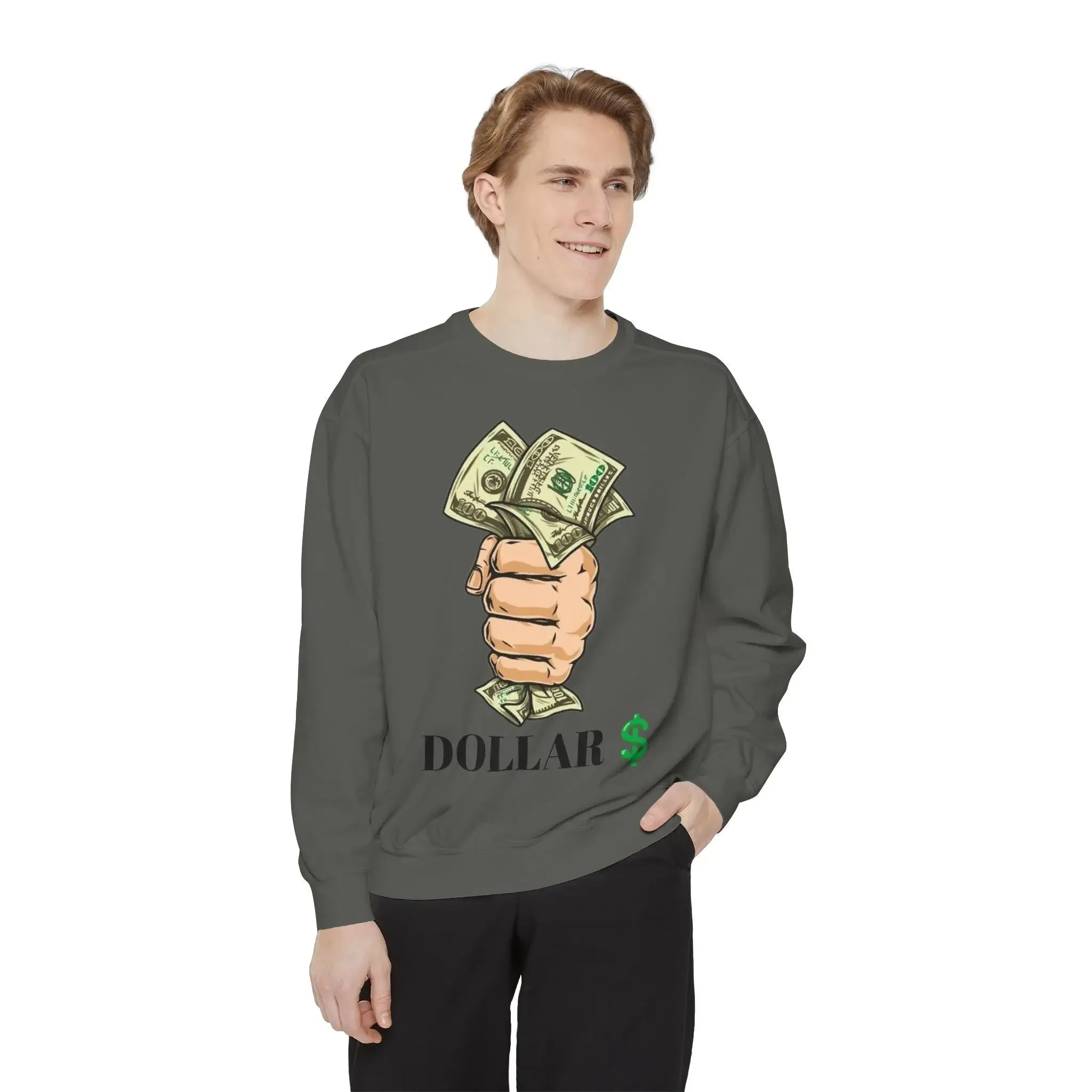 MENS DOLLAR Garment-Dyed Sweatshirt