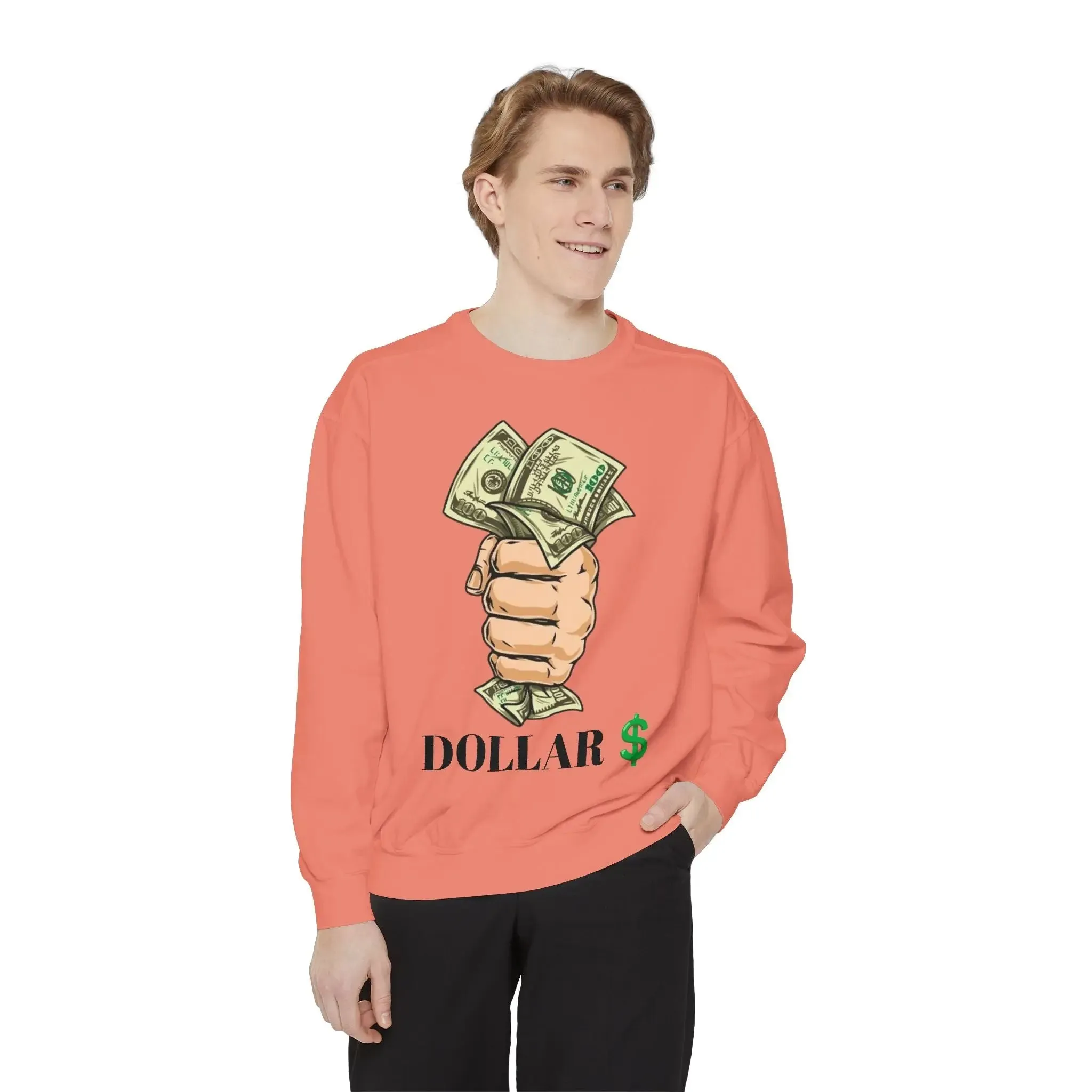 MENS DOLLAR Garment-Dyed Sweatshirt