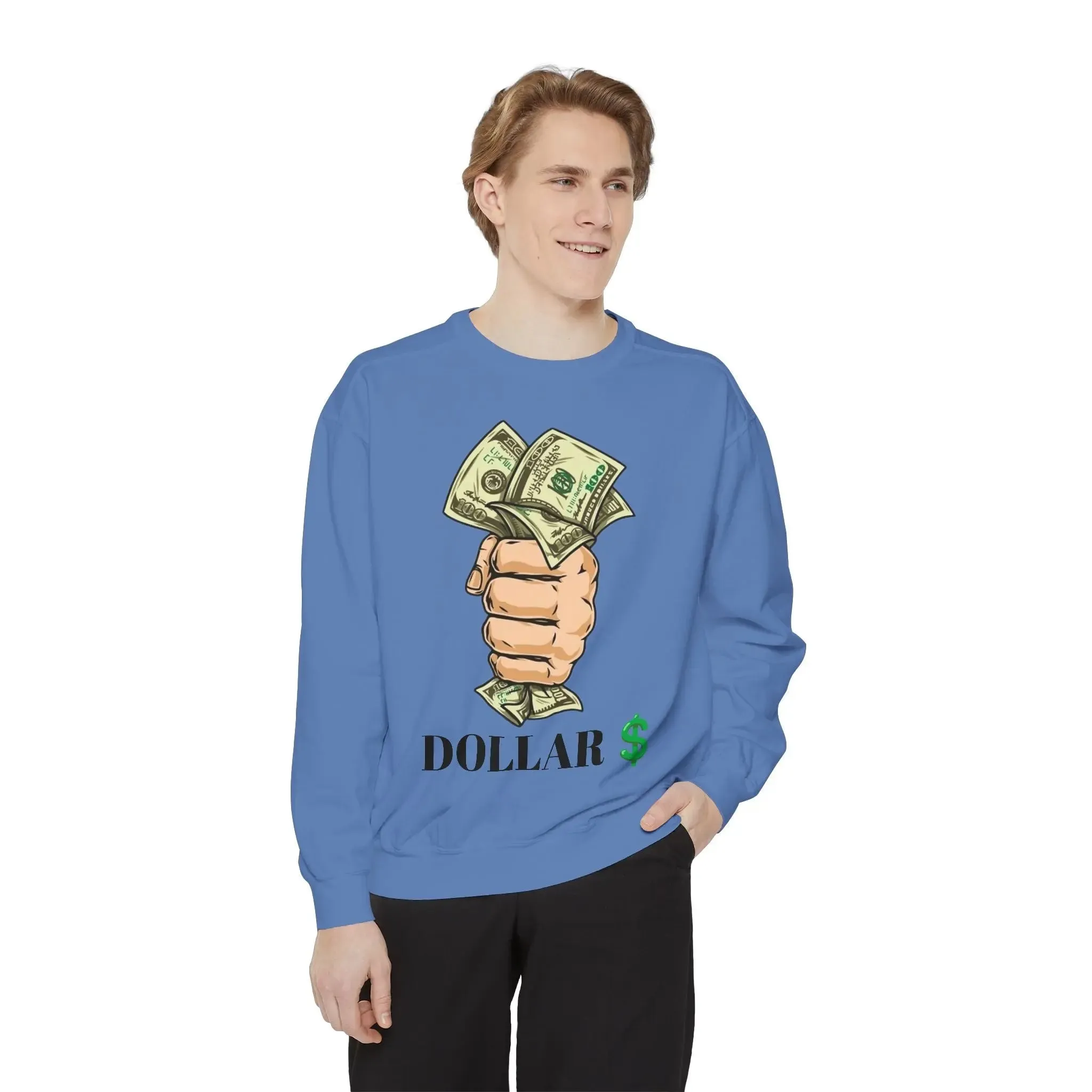 MENS DOLLAR Garment-Dyed Sweatshirt