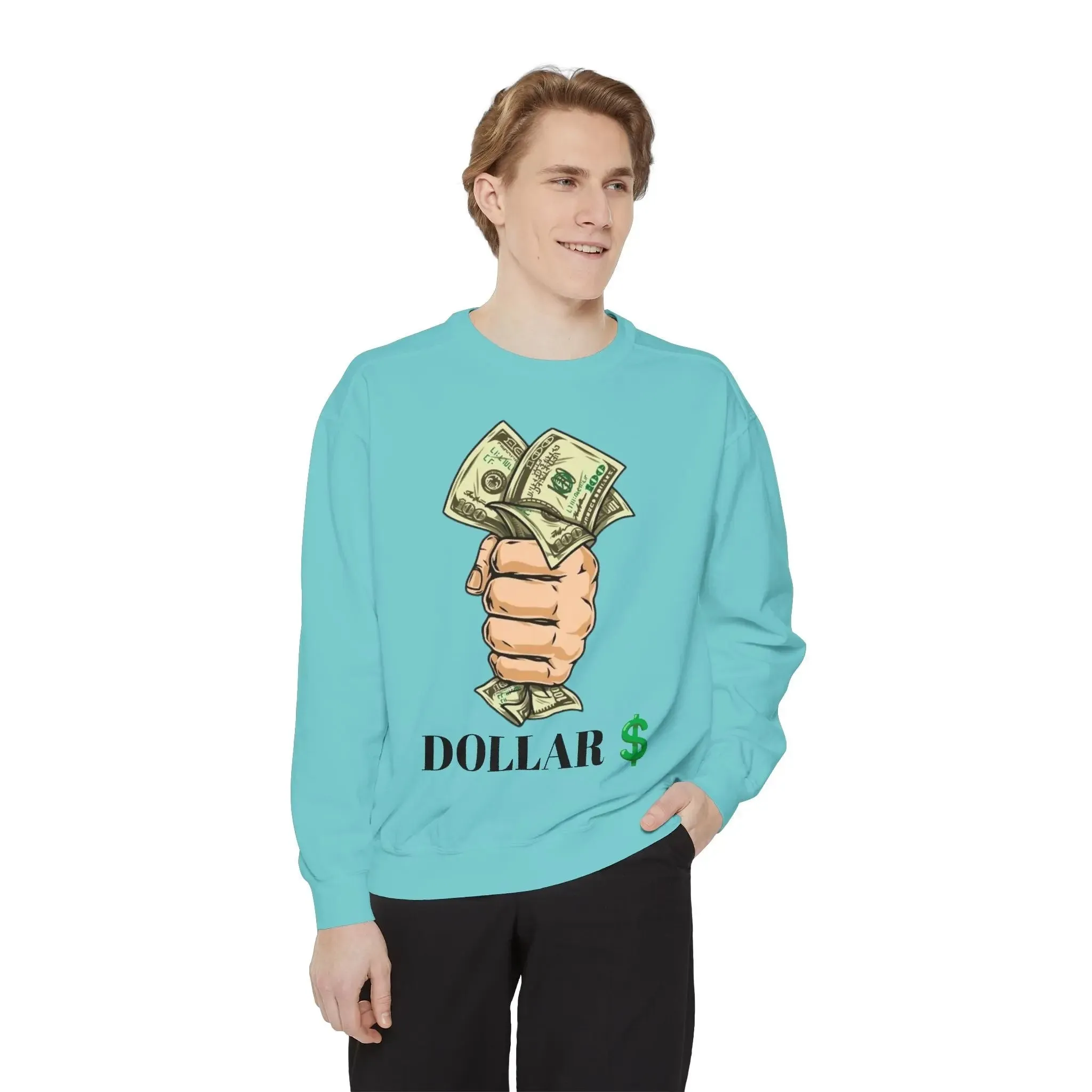 MENS DOLLAR Garment-Dyed Sweatshirt