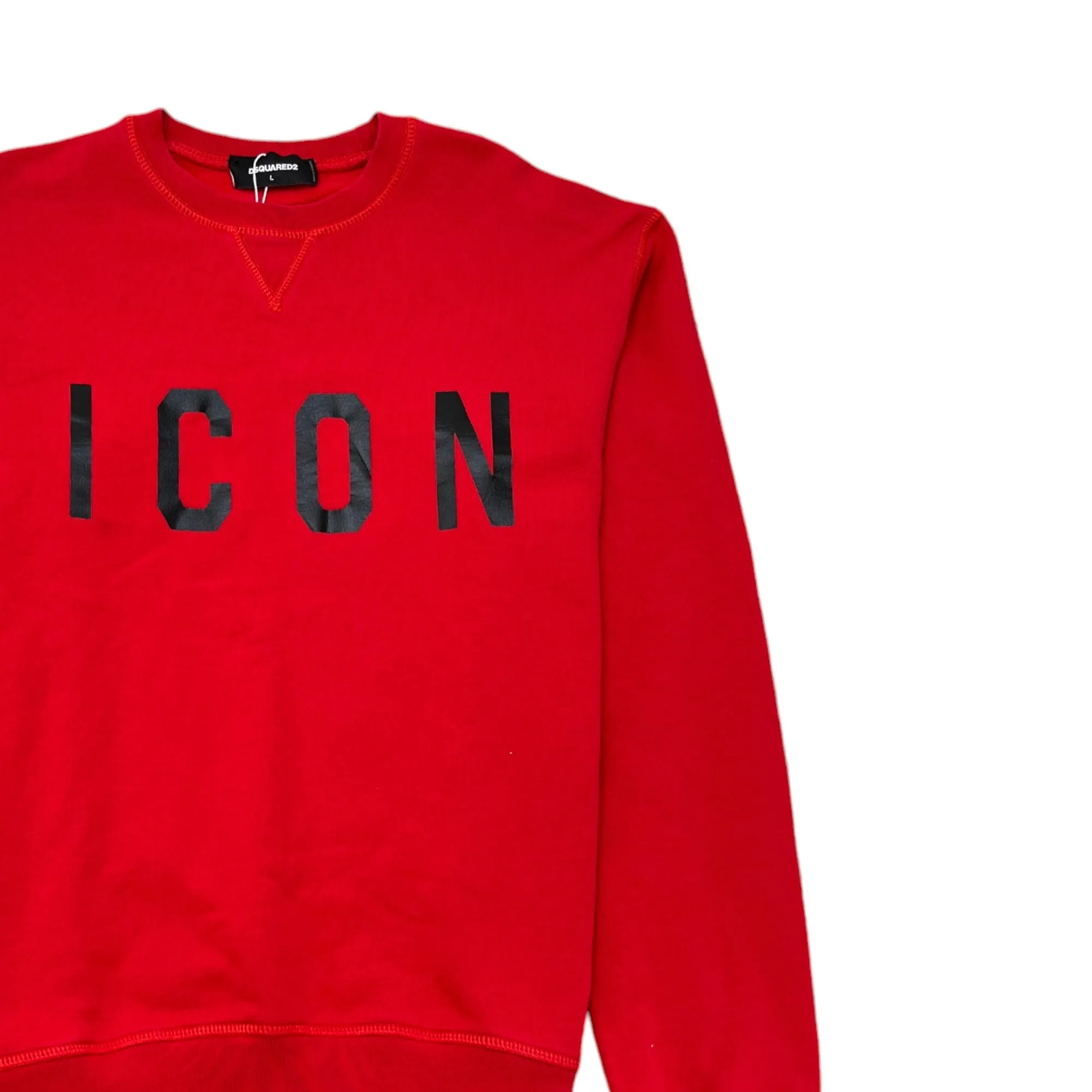 Men's Icon Sweatshirt Red Size L