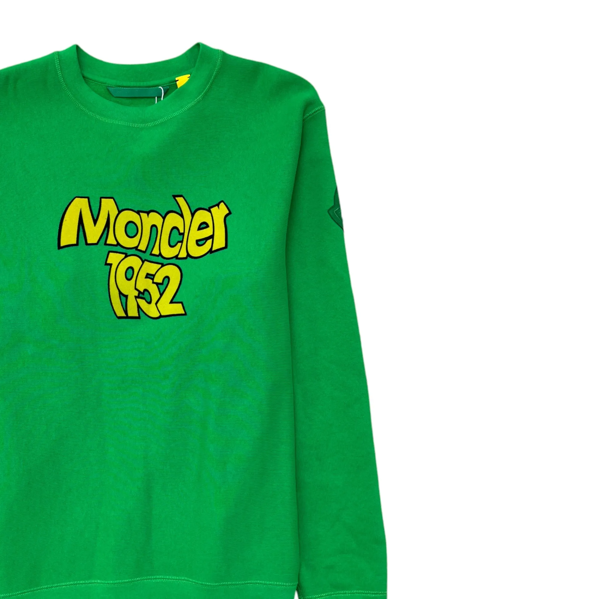 Men's Logo Sweatshirt Green Size S