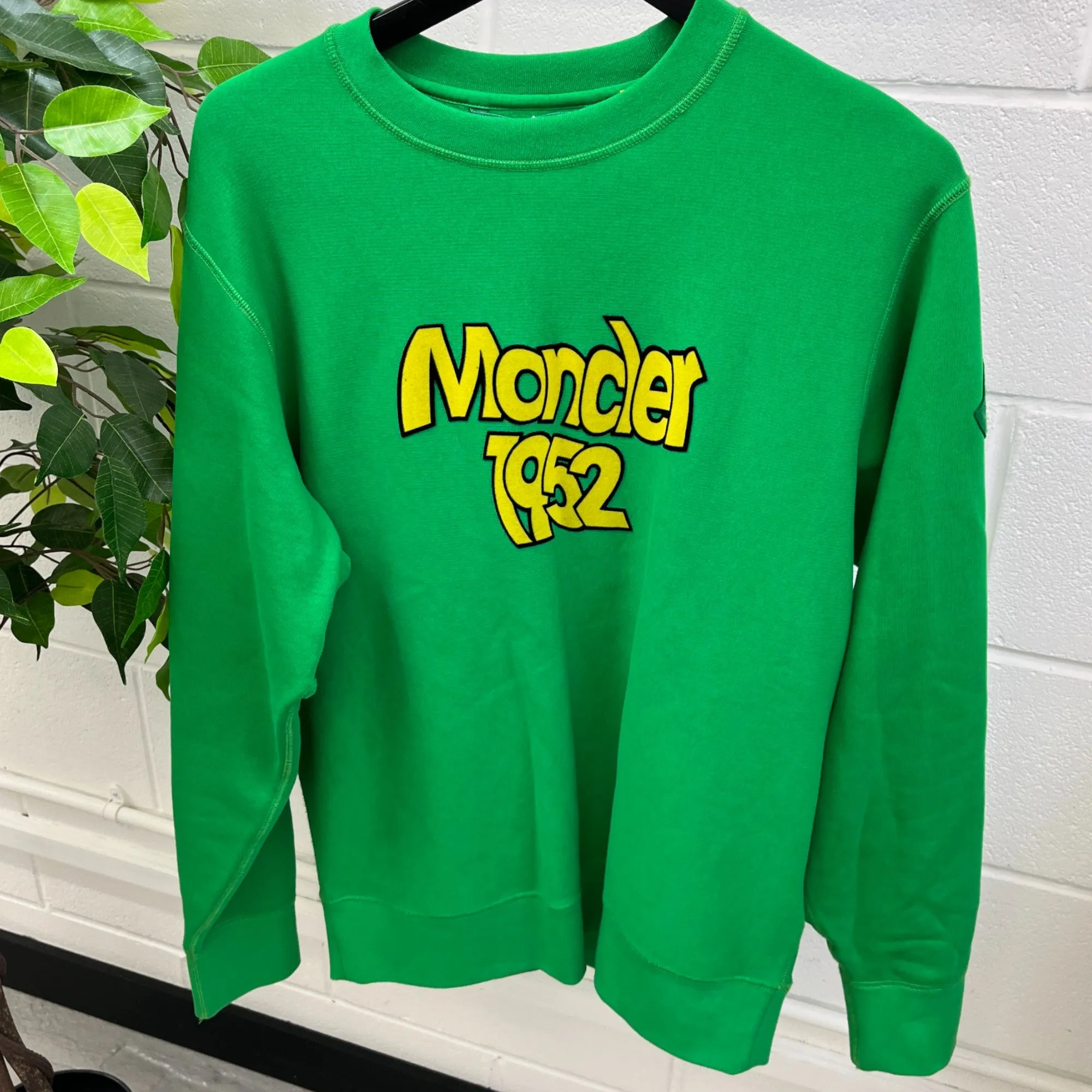 Men's Logo Sweatshirt Green Size S