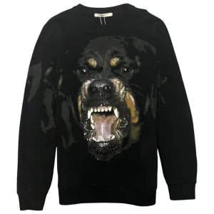 Men's Rotweiler Sweatshirt Black Size M