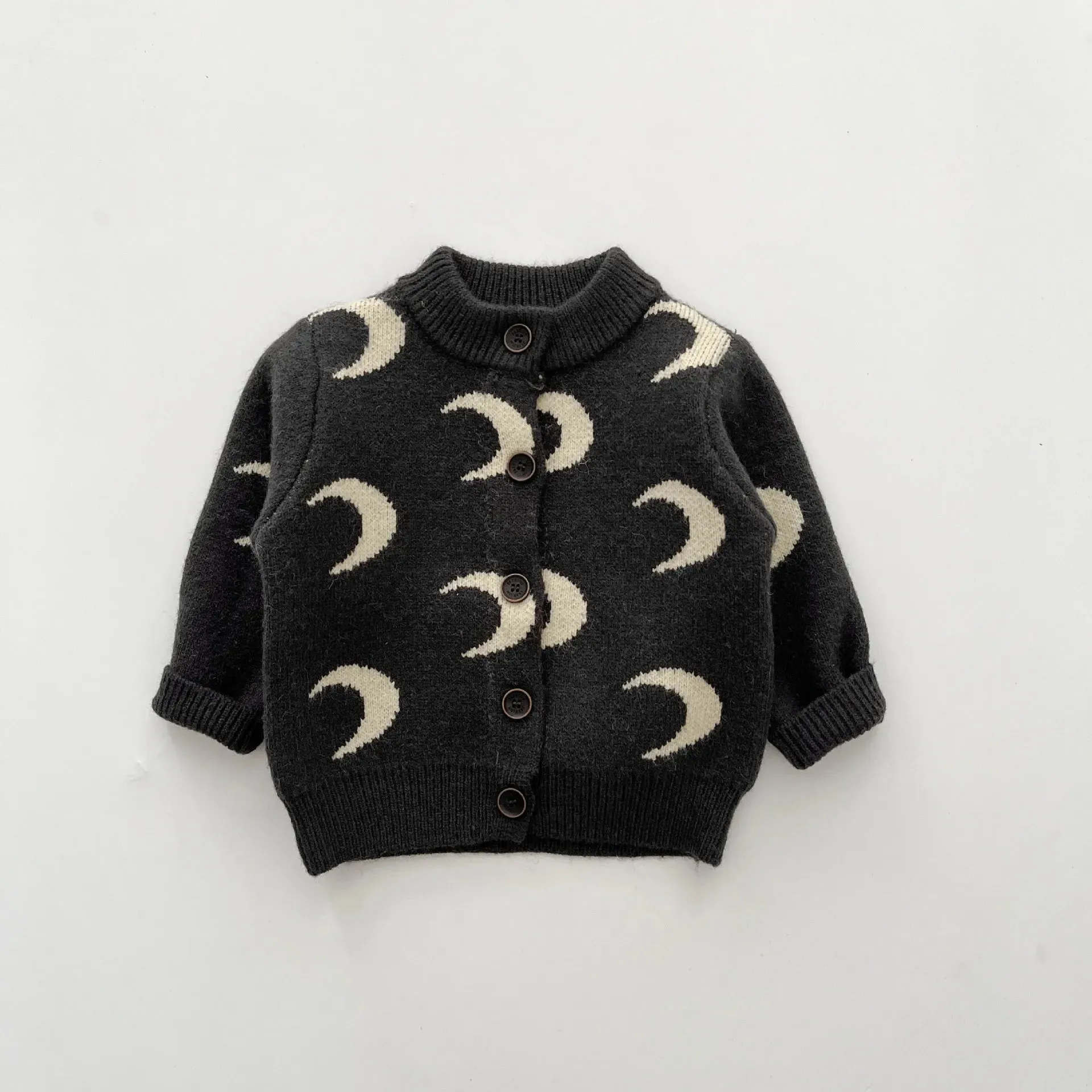 Moon Patterned Cardigan