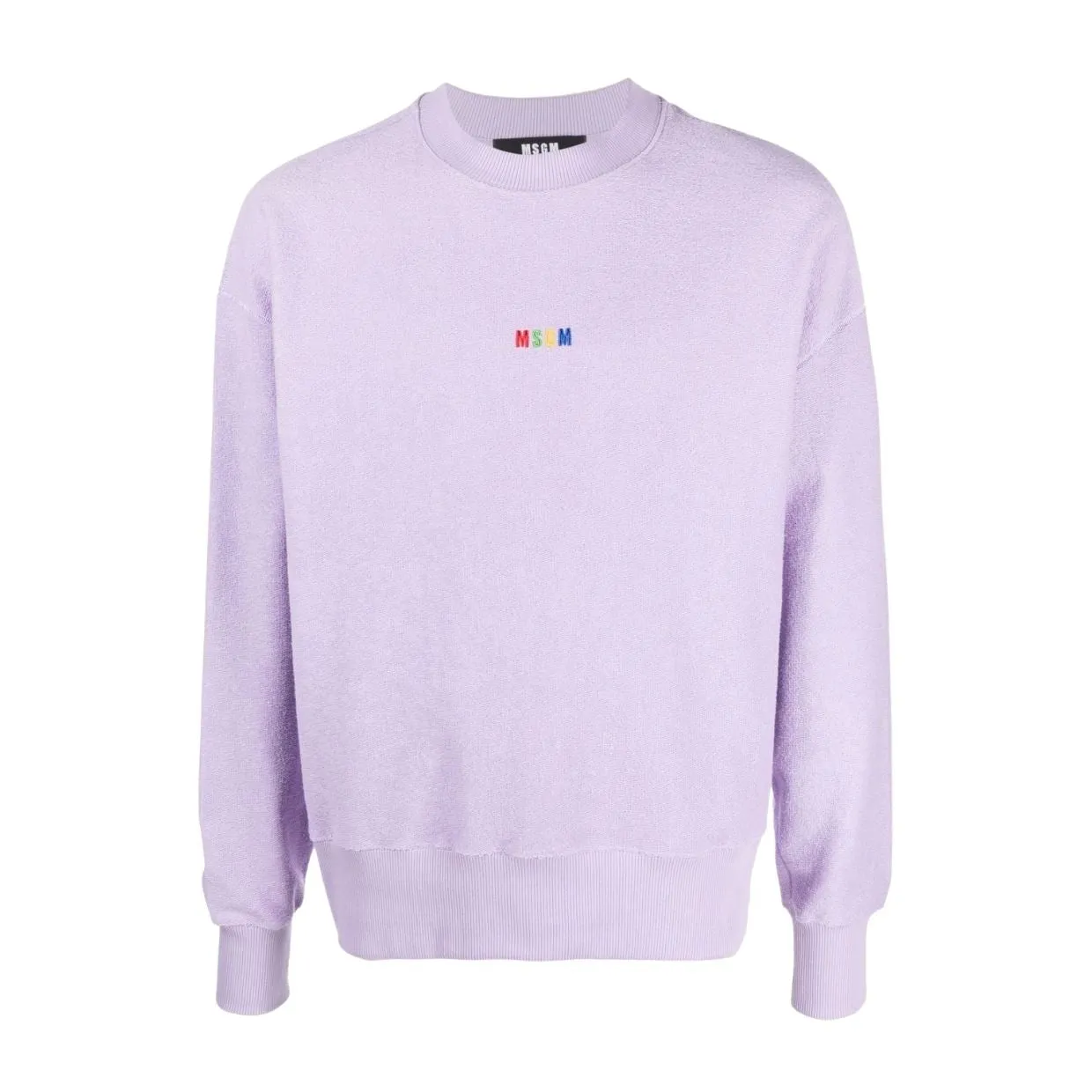 MSGM Lilac  Logo Sweatshirt