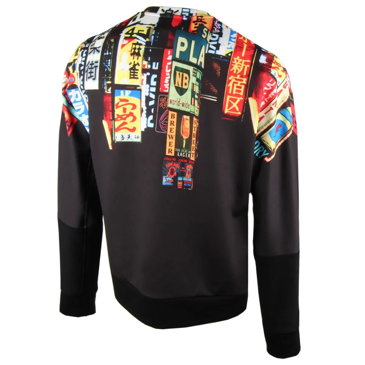 Neil Barrett Black Shinjuku Soho Kimono Sweatshirt