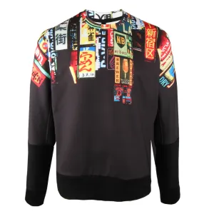 Neil Barrett Black Shinjuku Soho Kimono Sweatshirt