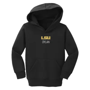 Personalized LSU Tigers Toddler Pullover Sweatshirt