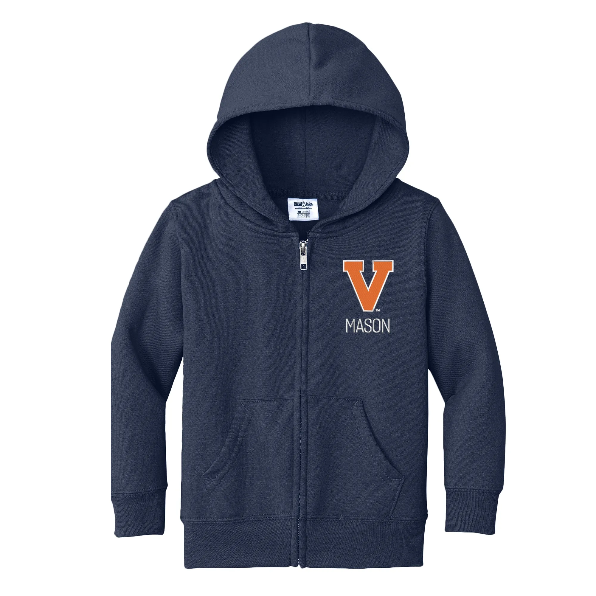 Personalized Virginia Cavaliers Institutional V Toddler Full-Zip Sweatshirt