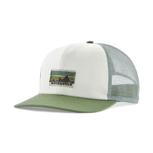 RELAXED TRUCKER HAT - LEGACY LABEL: BIRCH WHITE