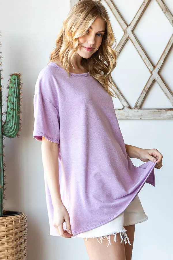 Spring Basic Oversized Shirt