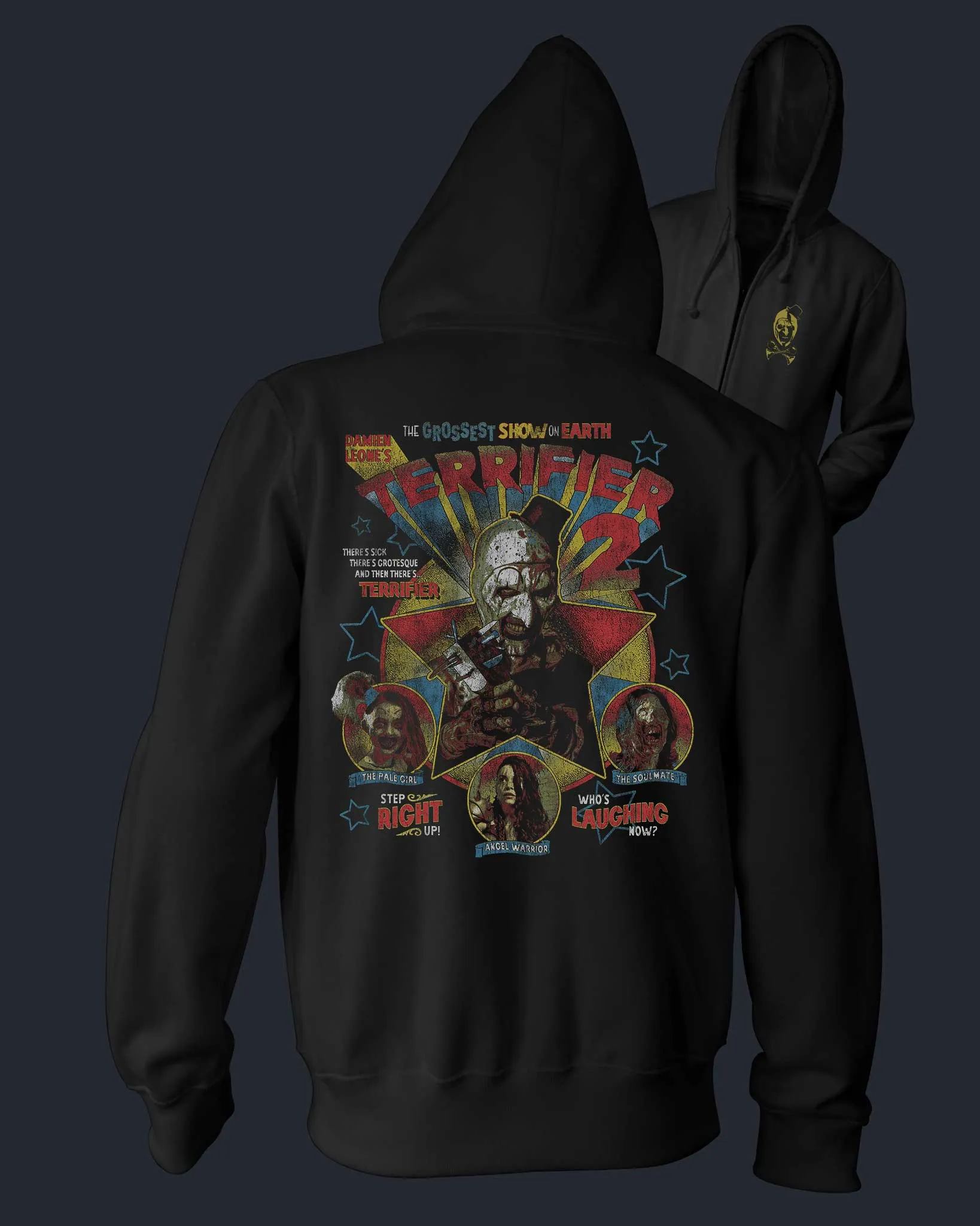 Terrifier 2 - The Grossest Show On Earth - Zippered Hoodie