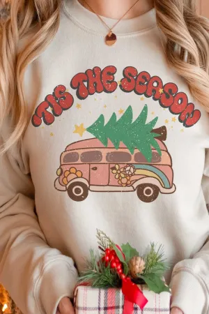 'TIS THE SEASON GRAPHIC SWEATSHIRT