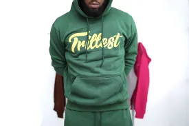 Trillest Oversize Hoodie - Green\Yellow